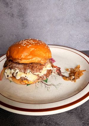 Foto resep The Menu - American Cheese Burger (Versi 5% Fat)