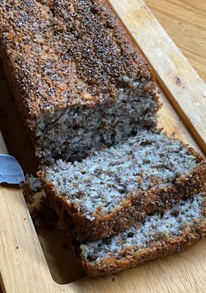 Una foto de Pan de lentejas proteico con chía