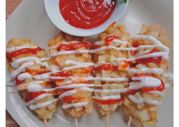 Resep Hotdog kentang (Hottang) yang Menggugah Selera
