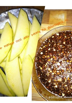 Foto resep Rujak mangga cocol dabu kacang
