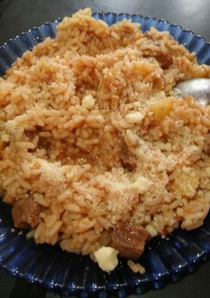 Una foto de Guiso de arroz