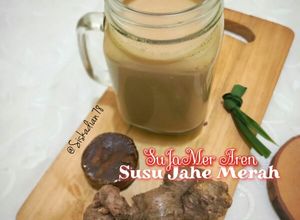 Foto resep SUSU JAHE MERAH AREN_SuJaMerAren #18pgba