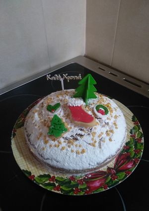 Φωτογραφία της συνταγής Βασιλόπιτα κέικ 🎄🎅🤶
