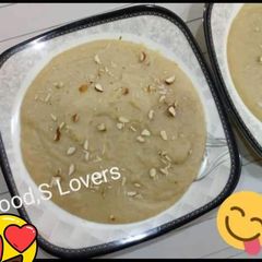 A picture of Sugar free suji ka halwa.