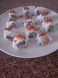 Sushi - Uramaki de Salmón y queso crema