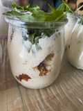 Tiramisu salé au mascarpone et roquette