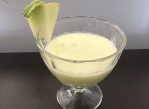 O poză a rețetei Smoothie de pepene galben.