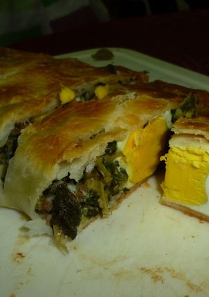 Una foto de Tarta pascualina