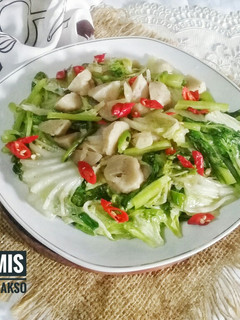 Foto resep Tumis Sawi Bakso