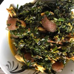 A picture of Vegetable soup.