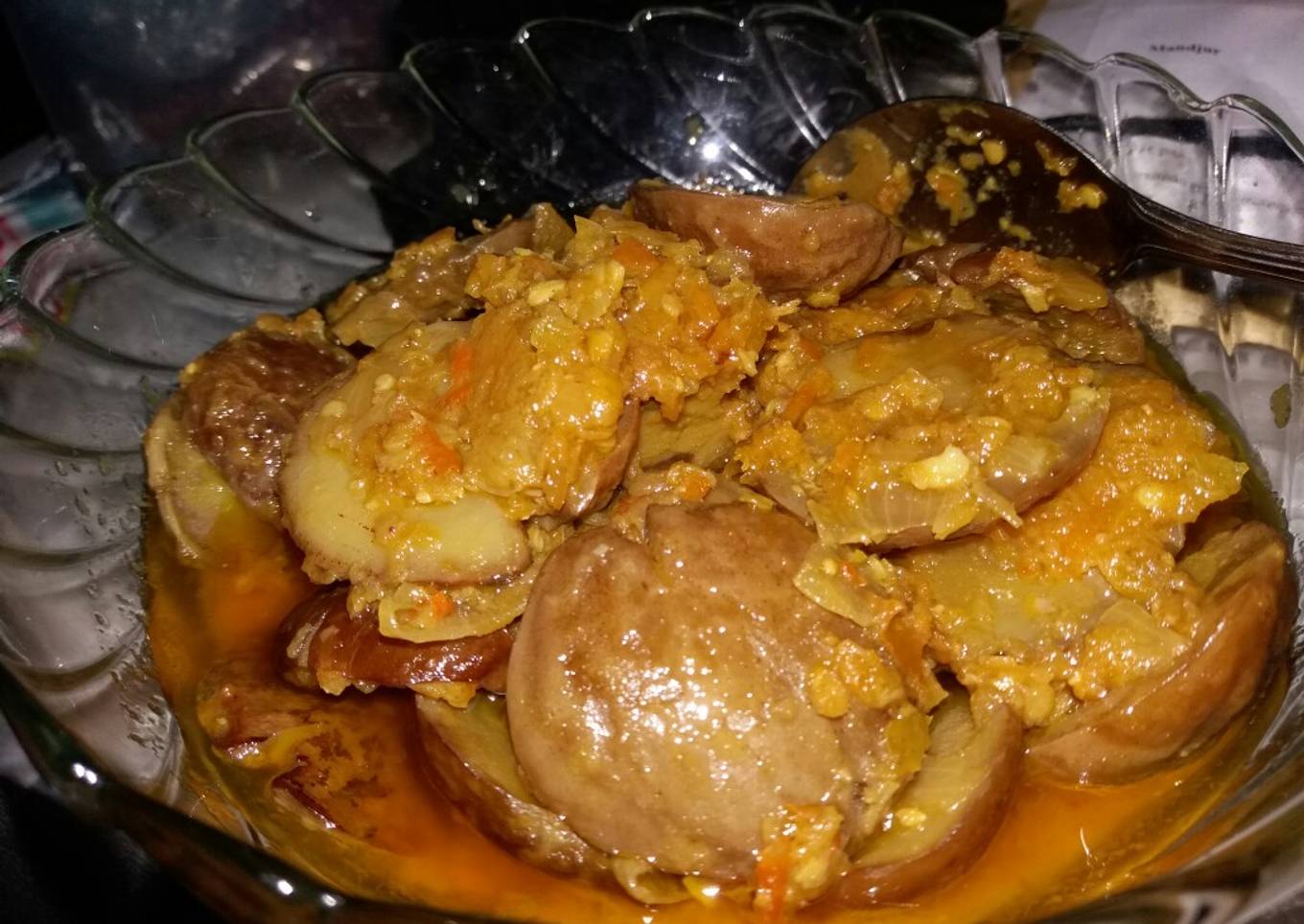 Semur Jengkol Pedas