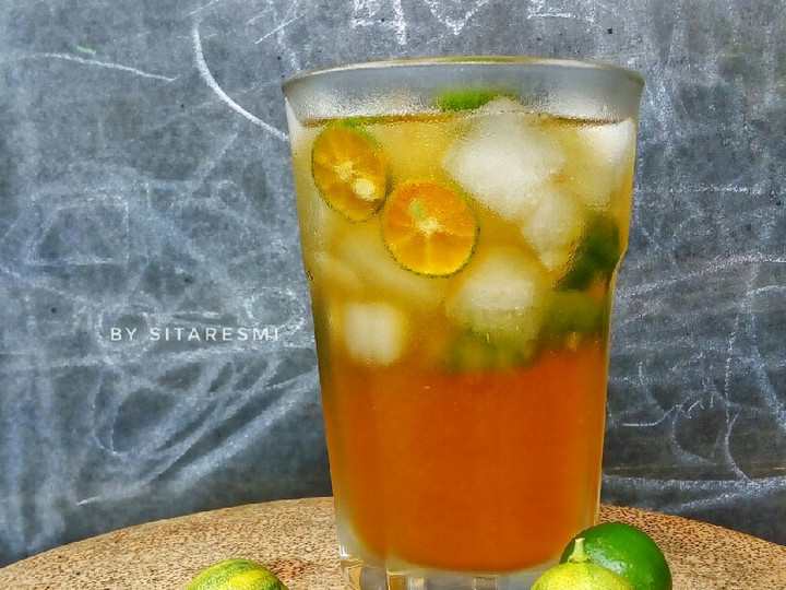 Wajib coba! Resep termudah membuat Lemon Cui Tea ice  istimewa