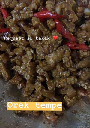 Foto resep Orek tempe praktis