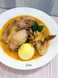 276. Gulai Ayam dan Telur Tanpa Santan Bumbu Instan