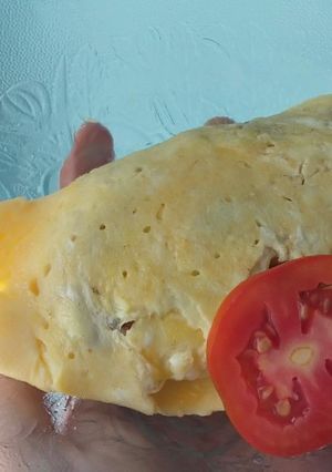 Foto resep Japanese omelette rice rasa Indo