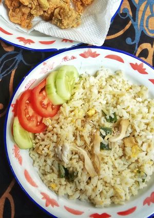 Foto resep Nasgor cabe hijau telor bebek