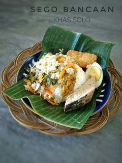 Foto resep Sego Bancakan khas Solo