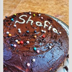 A picture of Chocolate cake.