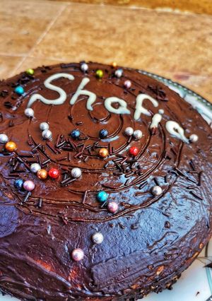 A picture of Chocolate cake.