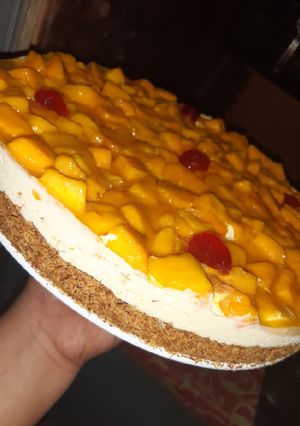 صورة لوصفة احلى كنافه بالمانجا