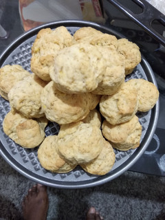 A picture of American Sweet Potato Biscuit #breakfastideas.