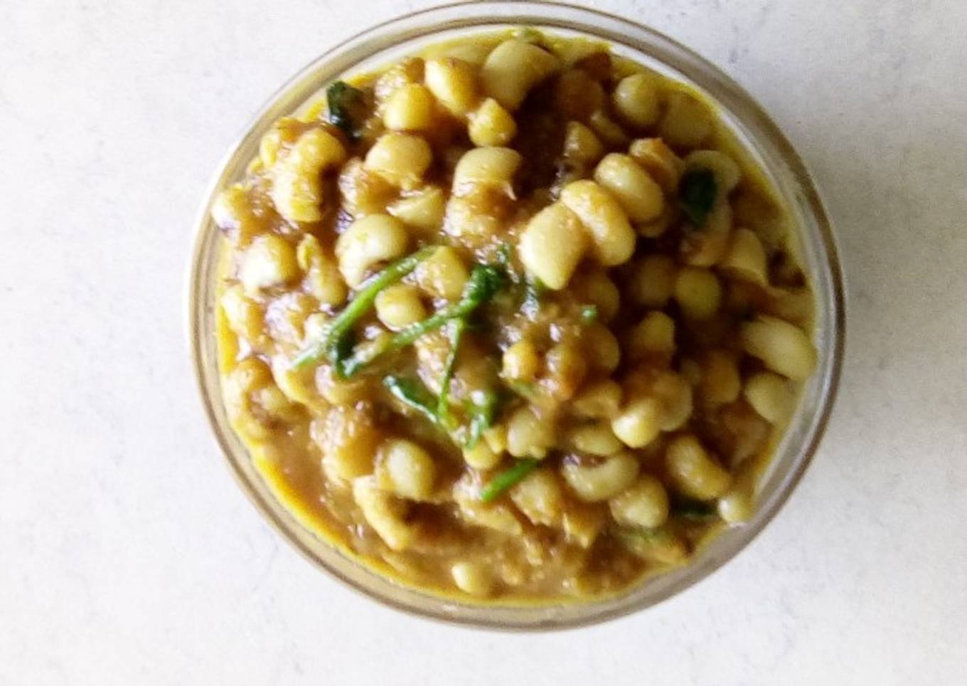 Black eyed beans curry
