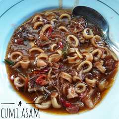 รูปของ Cumi asam manis
