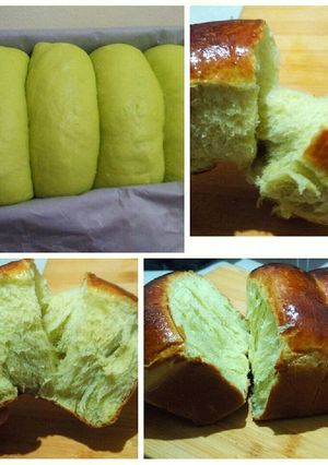 Foto resep Killer soft bread pandan asli