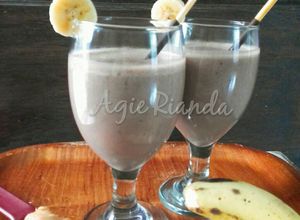 Foto resep Jus pisang selai kacang (Banana Peanut Juice)