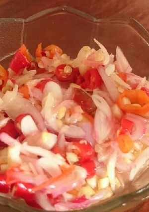 Foto resep Sambal matah segar😄😄