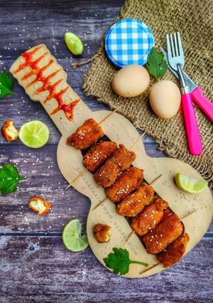 கிரிஸ்பி எக் பிங்க்கர் (Crispy Egg fingers recipe in tamil) செய்முறை முக்கிய புகைப்படம்