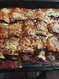 Canelones de berenjenas vegetarianos
