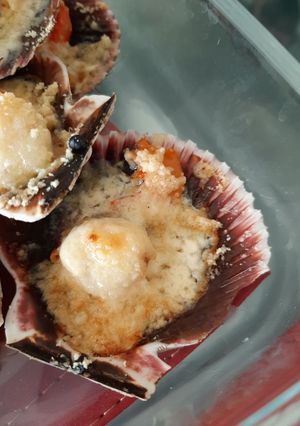 Una foto de Ostiones a la parmesana