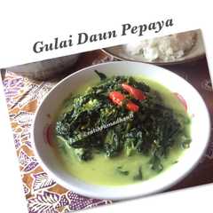 รูปของ Gulai Daun Pepaya (no Santan)