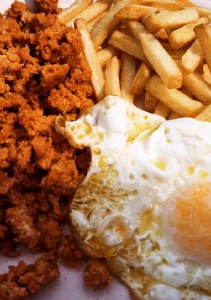 A picture of Picadillo with Potatoes.