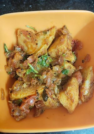 A picture of Masala Idli.