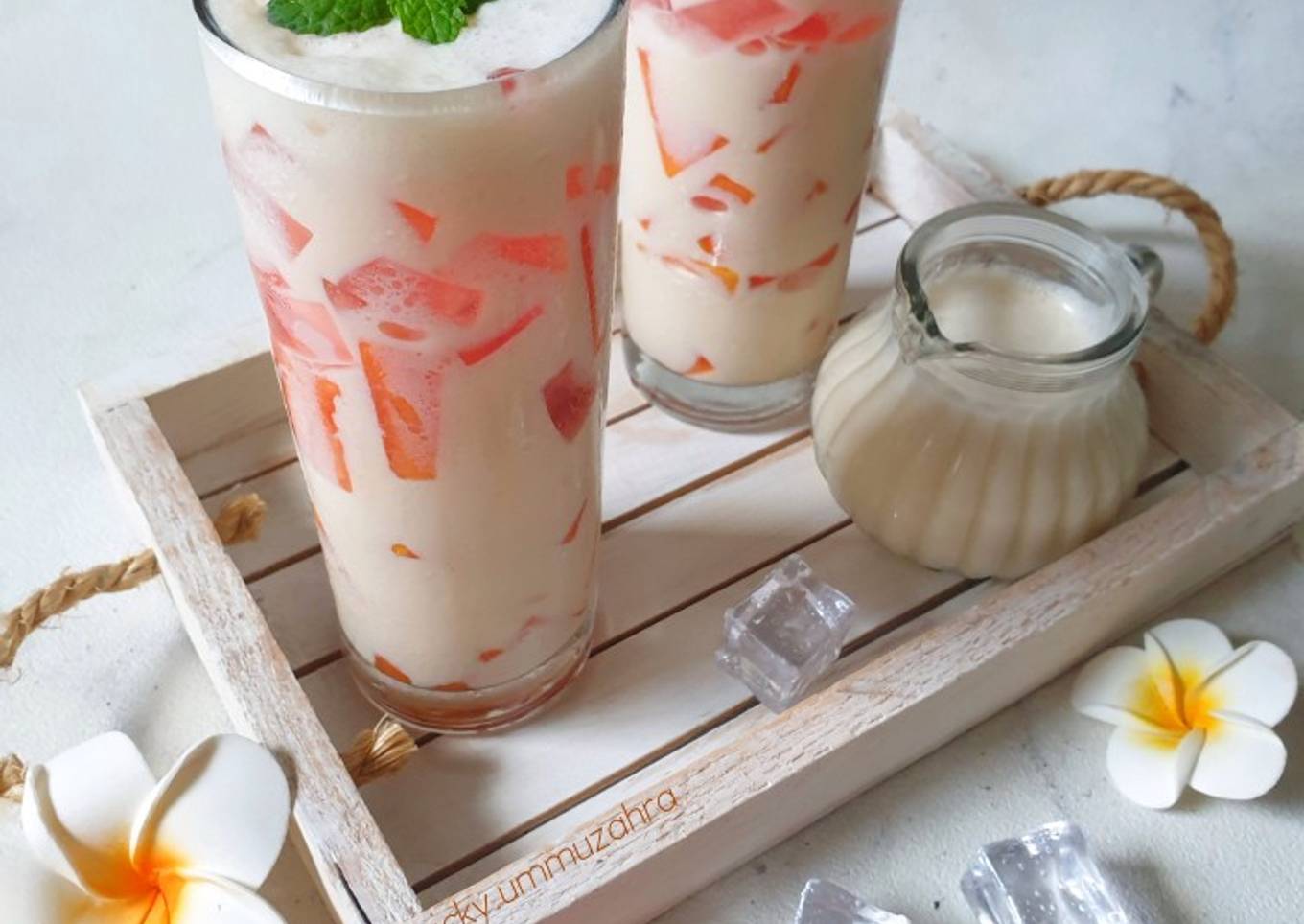 Pepaya & Jelly Kuah Keju