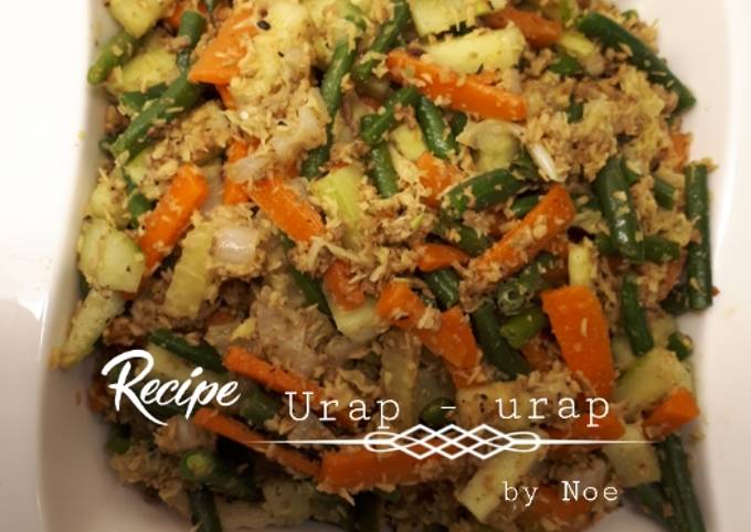 Wajib coba! Resep buat Urap-Urap  menggugah selera