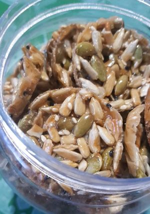 Foto resep Almond Florentine / Kuaci Karamel Malaysia