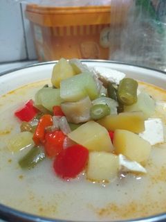 Foto resep Sayur Lodeh Kentang dan Labu Siam