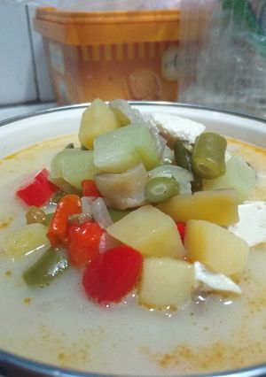Foto resep Sayur Lodeh Kentang dan Labu Siam
