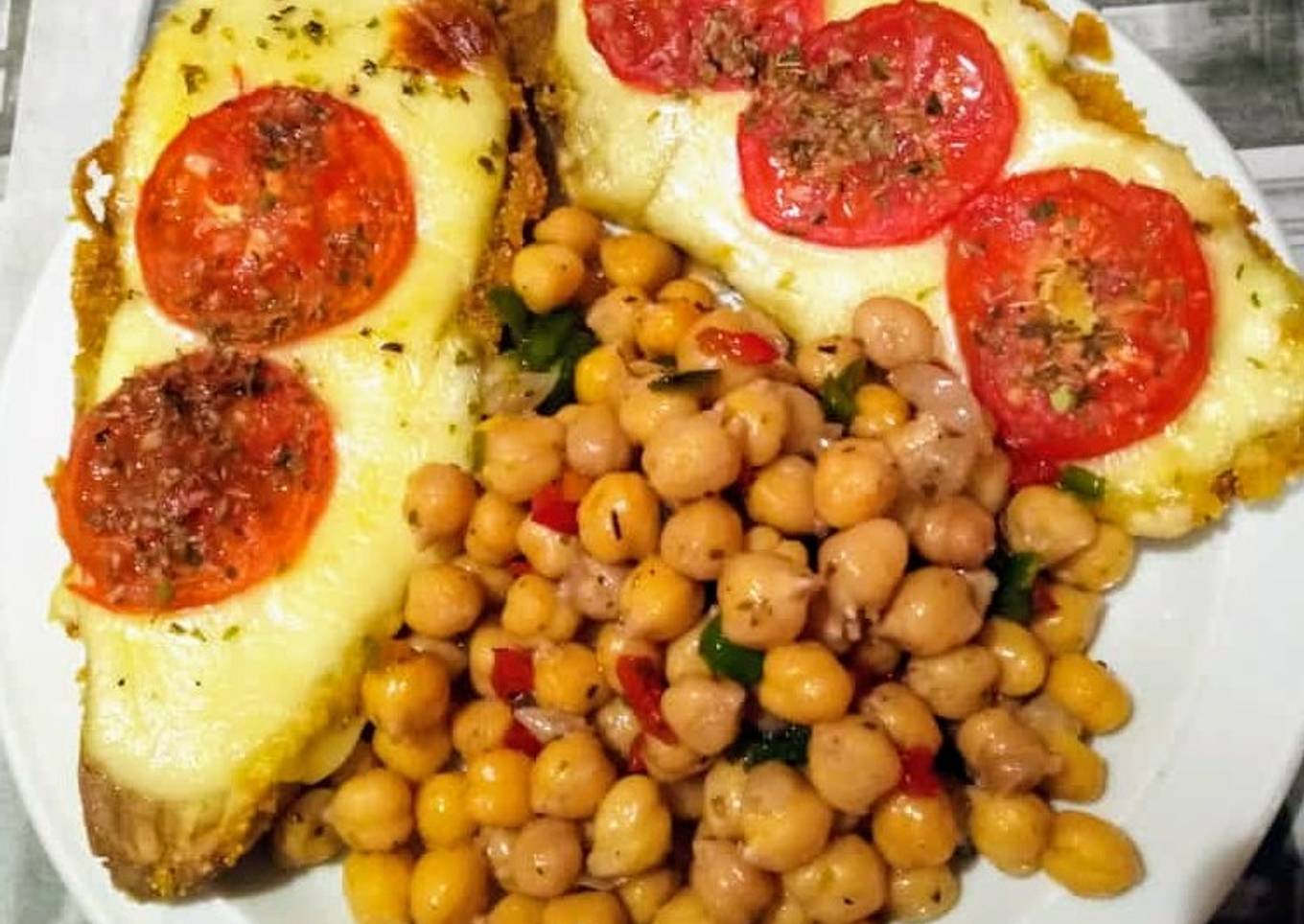 Milas de Pollo con Queso y Garbanzos! 🇦🇷❤️