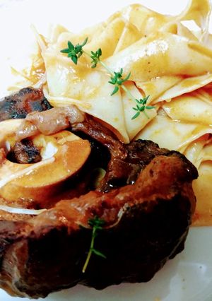 Foto de Ossobuco com Pappardelle ao molho