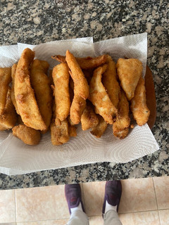 Una foto de Barritas de merluza