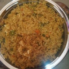 Jollof rice A picture of Jollof rice.