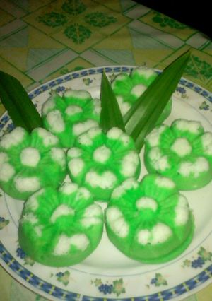 Foto resep Kue putu ayu