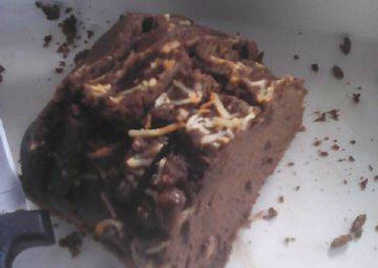 Brownise coklat panggang