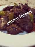 Gashin antar kaza a fryfan