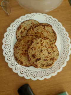 Una foto de Panqueques de avena