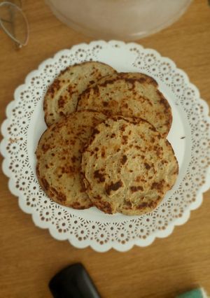 Una foto de Panqueques de avena